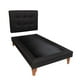 thumbnail image 1 of Cama De Plaza Lino Negro, 1 of 3