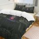 thumbnail image 1 of Overlord Anime Home Bed 3-piece Set Classic Japanese Anime Polyester Wash Student Dormitory Set, 1 of 5