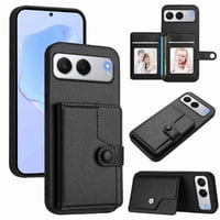 Foxdock Funda Para Oneplus Nord 4 Con Bloqueo Rfid - Diseño Elegante Con Cierre De Botón