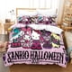 thumbnail image 1 of Duvet Cover Cartoon Style Digital Printing Hello Kitty Pudding Dog Duvet Cover Bedding Three-piece Set, 1 of 5
