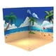 thumbnail image 2 of 1:6 Fondo Escena Organizador Escena Vehículo Modelo Escaparate Para Figuras De Acción Playa, 2 of 5