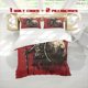 thumbnail image 1 of 3pcs Spartan Print Bedding Set: Soft Duvet Cover and 2 Pillowcases Ideal for All Seasons Perfect for Home Bedrooms & Guest Rooms Great Holiday Party Gift (Duvet + 2 Pillows, 1 of 5