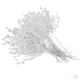 thumbnail image 2 of Ramo De Flores Artificiales 100x Con Gota De Cuentas Acrílicas De Cristal 15cm Blanco, 2 of 6