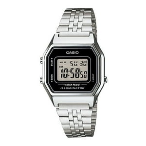 Reloj Digital Plateado Casio La-680Wa-1