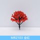 thumbnail image 1 of Árboles Artificiales Suxumhao Mini Árboles Falsos Simulados Rojo 30 Pzas, 1 of 5
