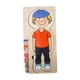 thumbnail image 2 of Rompecabezas de madera del cuerpo humano juguetes partes del cuerpo rompecabezas intercambiable Montessori rompecabezas de madera juguetes para niños , chico, 2 of 5