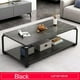 thumbnail image 3 of Mesa rectangular doble nivel marmolada ChicHome, 3 of 3