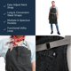 thumbnail image 4 of Delantal Hedley & Bennett 84 cm Denim Gris Ostra, 4 of 6