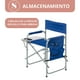 thumbnail image 4 of Silla Plegable con Mesa Integrada Azul, 4 of 6