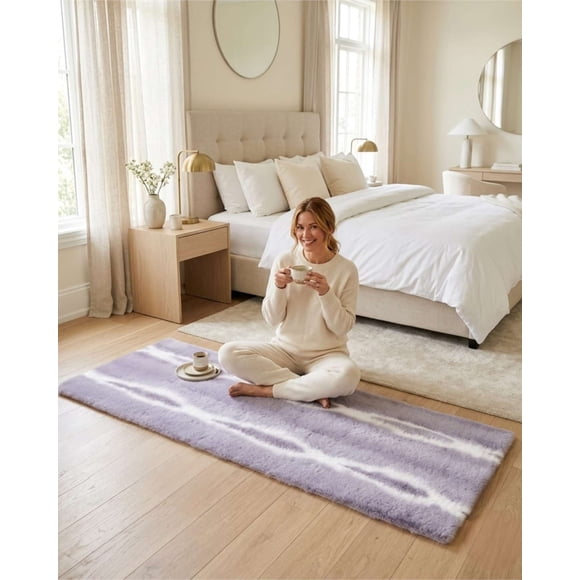 Alfombra Bajada de Cama Piel Sintética Soft 06
