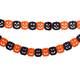 thumbnail image 2 of Guirnalda Calabazas Naranjo Negro 3mts Decoración Halloween, 2 of 4