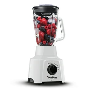 Licuadora Powermix 5V Blanco + Pulse 550W Moulinex