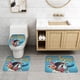 thumbnail image 2 of Ren y Stimpy Juego de 3 alfombras de baño de coral fleece: tapete de baño + alfombra de inodoro en forma de U + funda de tapa de inodoro en forma de O, 2 of 6