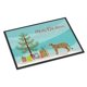thumbnail image 1 of Felpudo Caroline's Treasures 46 × 69 cm Feliz Navidad, 1 of 7