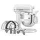 thumbnail image 2 of Batidora de pie KitchenAid de 7 cuartos de galón con elevador de cuencos, blanca, KSM70SKXX, 2 of 6