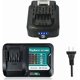 thumbnail image 5 of 6000mAh Makita 12v Max CXT Li-ion 4xBattery + DC10WD Charger Set Replacement for BL1016 BL1015 BL1020B Replacement for Makita Tool DF031D DF0331D TD110D JR103D JR105D HSS01D MP100DZ HP332D DC10SB, 5 of 11