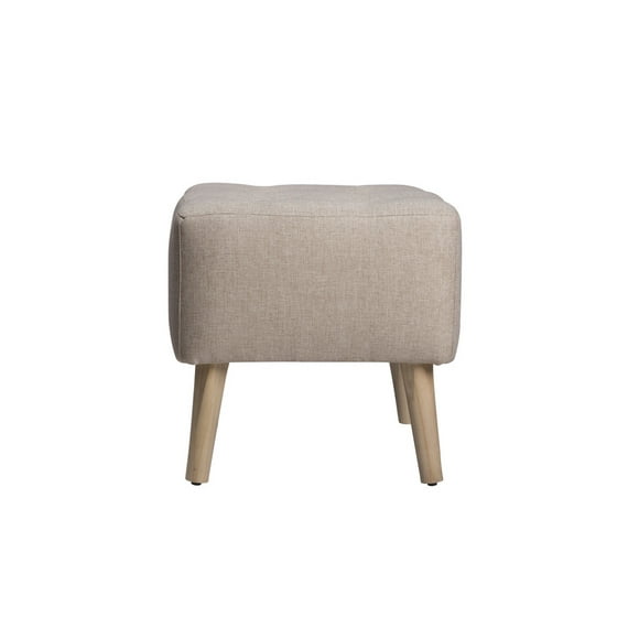 Pouf Alemania Beige Amalfi 42x42x43 cm