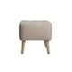 thumbnail image 1 of Pouf Alemania Beige Amalfi 42x42x43 cm, 1 of 3