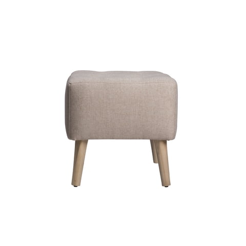 Máxima Design - Pouf Alemania Beige Amalfi 42X42X43 Cm