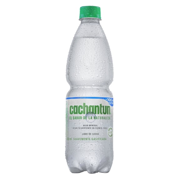 Agua Mineral Light Gas Botella, 600 ml