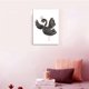 thumbnail image 2 of Póster nórdico de princesa de ballet para guardería, unicornio, arte de pared, pintura en lienzo, cisne, imágenes de pared para habitación infantil., 2 of 5