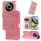 thumbnail image 4 of Funda tipo cartera FOXDOCK para Realme 11 Pro Plus , diseño girasol en relieve, cuero PU, cierre magnético, soporte y tarjetero, 4 of 5