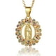 thumbnail image 1 of Gorgeous Women's Copper Virgin Mary Pendant Necklace - Perfect Holiday Gift for Believers!, 1 of 5