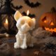 thumbnail image 3 of Molde de silicona Anlan-angel 3D de esqueleto de perro para velas y jabón, 3 of 7