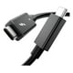 thumbnail image 2 of Cable Usb C 4.0 Thunderbolt 4 1m 40gbp/s 100w Salida 8k 60hz Negro, 2 of 7