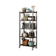 thumbnail image 2 of Estante Plegable Multiuso Metal 5 Niveles Ruedas, 2 of 7