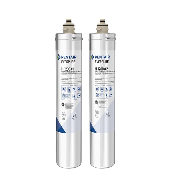 Juego de cartuchos de filtro Everpure H-1200 para agua potable