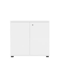 Form Office - Gabinete Bajo Con Puertas 80X40X75 Wengue/Gris