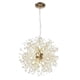 thumbnail image 5 of Candelabros de cristal modernos, accesorios de iluminación de techo, candelabro de 8 luces, luz colgante para dormitorio, pasillo, entrada, cocina , luz blanca Bombilla no incluida, 5 of 5