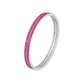 thumbnail image 1 of Pulseras Tipo Brazalete de Doble Fila para Mujer Abiertas de Moda Pulsera Roja / Azul CZ Brazaletes de Plata Esterlina 925 Joyería Accesorio Perfecto para Cumpleaños Aniversario Boda 7 Pulgadas, 1 of 6