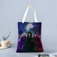 thumbnail image 2 of Hocus Pocus Bolso de tela con estampado de lienzo para mujer, bolsa de compras reutilizable y estética, con cremallera interior, regalo para mujer,40*45cm., 2 of 6