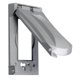 thumbnail image 1 of Placa de pared BELL 7 cm x 12 cm acabado gris, 1 of 5