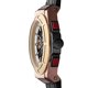 thumbnail image 3 of Reloj HYDROGEN Otto Chrono dorado y marrón de silicona, 44 mm, 3 of 3