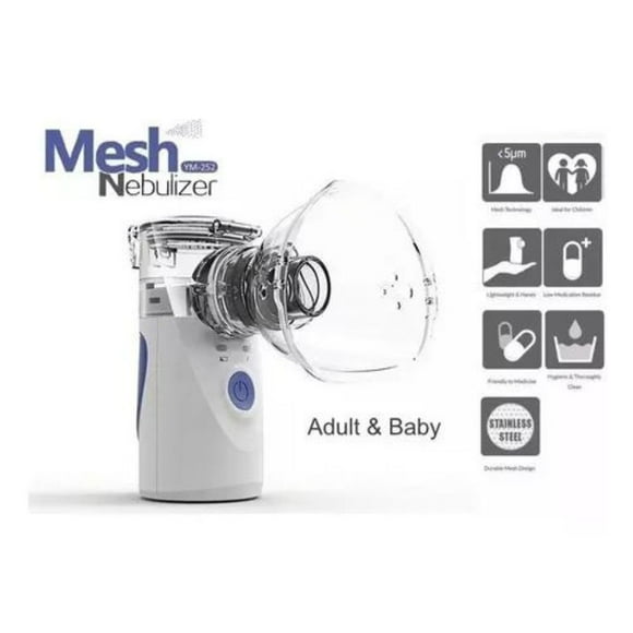 Nebulizador Portátil Terapia Niños Y Adultos Usb