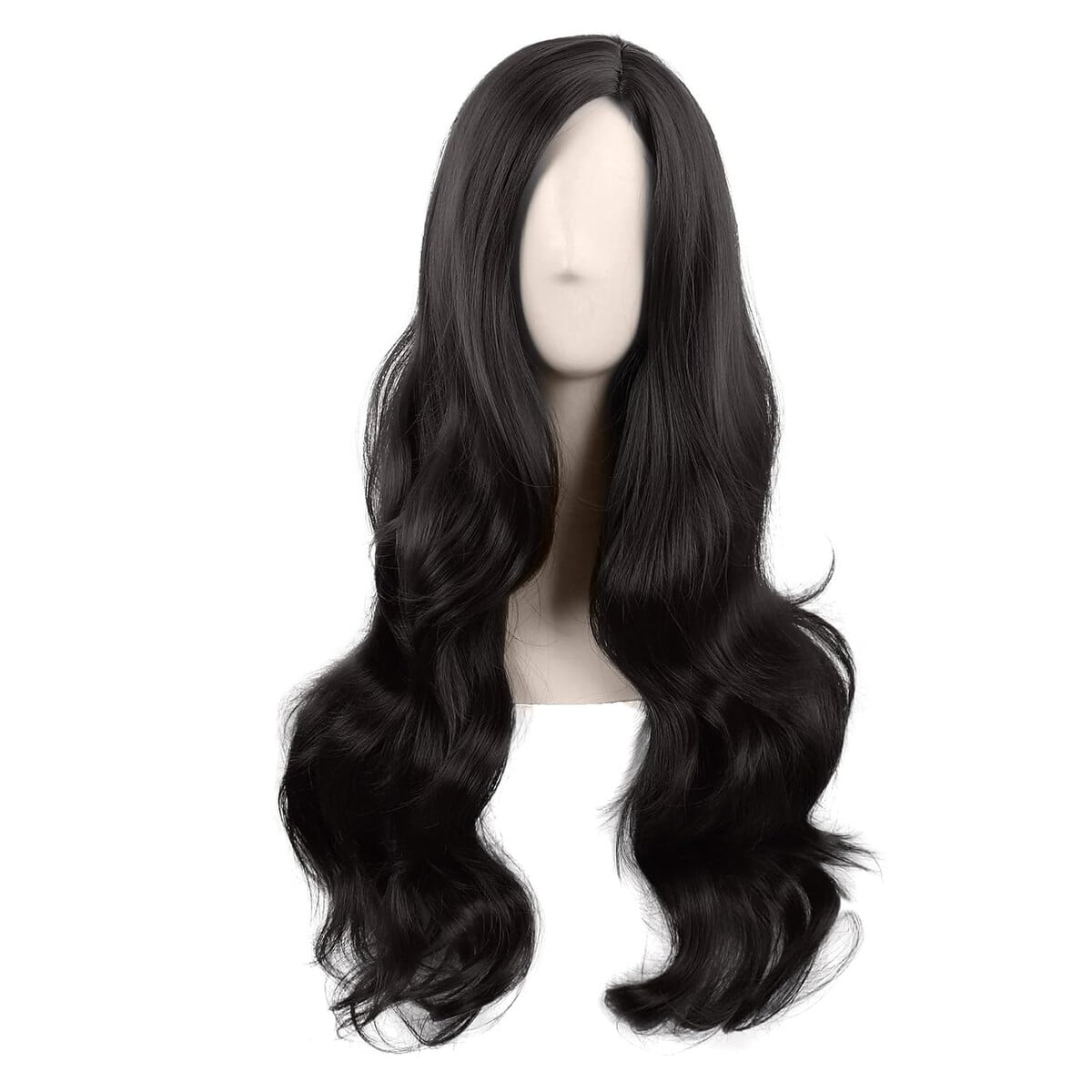 Peluca Mapofbeauty 70 Cm Larga Ondulada Sintética Cosplay