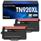thumbnail image 1 of Cartucho de tóner inkalfa TN920XL TN920 negro, paquete de 2 unidades Brother, 1 of 7