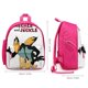 thumbnail image 2 of El Show de Heckle y Jeckle Mochila Escolar para Niños y Niñas, Mochila Infantil Ligera de Alta Calidad, Grande y Duradera ROSA, 2 of 6