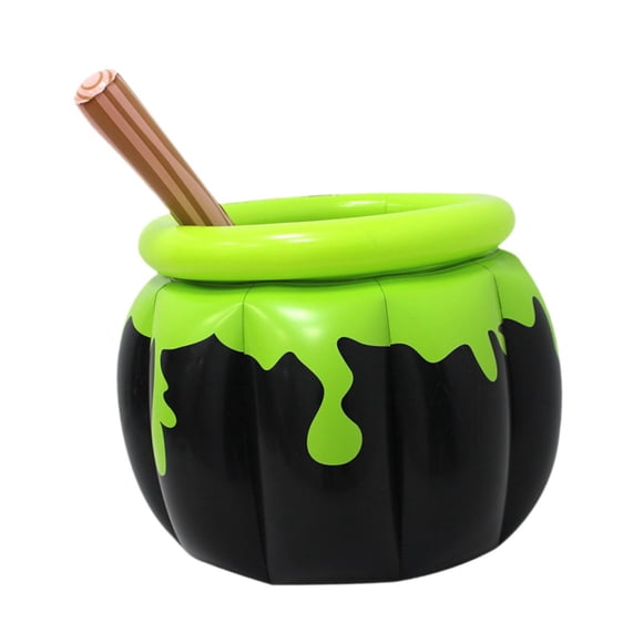 Caldero Inflable De Halloween, Enfriador De Bebidas, Soporte Para Picnic De Verano