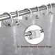 thumbnail image 4 of Forro de cortina de ducha Bostofy, impermeable, 8 g, EVA, 180 x 180 cm, 4 of 8