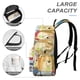 thumbnail image 4 of Perros en el Espacio-theme Backpack, Campus style schoolbag Bookbag with Adjustable Shoulder Straps And Large Zip Compartment, Unisex Travel Bags.42x30x15cm, 4 of 6