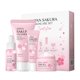 thumbnail image 2 of Set para el cuidado de la piel: limpiador facial profundo Sakura, crema facial hidratante, sérum facial que refina la piel, crema reafirmante para ojos, 2 of 8