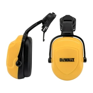 Orejera Dewalt Dpg660 Amarilla Con Auriculares Negros Dieléctricos Nrr 25