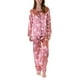 thumbnail image 1 of Pijama Satin Mujer 8563 Rosado XL, 1 of 3