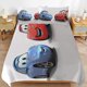thumbnail image 4 of Cartoon Cars Lightning McQueen Friend Boys Room Decor Size Bedding Set for Kids 3 Piece Bedding with 1 Duvet Cover And 2 Pillowcases Queen Bed Sheets, 4 of 5