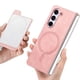 thumbnail image 4 of Funda Magnética Para Samsung Galaxy Z Flod 5 Con Billetera Y Anillo Protector Resistente Rosa, 4 of 6
