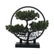 thumbnail image 5 of Árbol Bonsái Artificial Verde Para El Alféizar De La Ventana, La Mesa Del Hogar, El Escritorio De La Oficina, Verde Oscuro, 5 of 5
